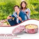 Citronella Candles Outdoor  2 Pack x 13.5oz, Large 3-Wick Soy Wax Tin Candles for Home Patio up to 150 Hours Burning, Lemograss Candle Bulk for Outside Garden Yard Balcony, Summer Camping Huge Candle
