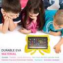 Kindle Fire Max 11 Tablet Case Kids Girl Butterfly Case with Kickstand Light EVA Full Boby Rugged Shockproof Kid-Proof Fire Max11 Kids Tablet Case for Girls Kids Gift (Yellow)