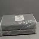 Yecaye 2 Pc Over The Door Organizer with 5 Bins 10 Side Pockets, 44lbs Load Hanging Bathroom and Bedroom Organizer, Behind The Door Hanging Organizers for Nursery Newborn Baby Essential Stuff Grey