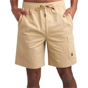 Spyder Mens Athletic Shorts - Stretch Tech Fleece Gym Shorts for Men with Elastic Drawstring Waist & Pockets for Workout, XL