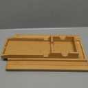 Wooden Armrest Tray for Couch, Cup Holder & Armrest Organizer  Non-Slip Couch Armrest Table, Sofa Arm Tray for Drinks, Snacks & Remotes  Flexible Couch Drink Holder Armrest for Living Room, Recliner