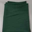 sancua Round Tablecloth - 60 Inch - Water Resistant Spill Proof Washable Polyester Table Cloth Christmas Decorative Fabric Table Cover for Dining Tables, Buffet Parties and Camping, Hunter Green