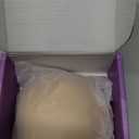 Invisible Strapless Sticky Bra Push up for Women, Ultra Adhesive Bra for Backless Dress, Cleavage Bra Lift with Pasties Kit (B Cup, Beige)