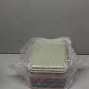 Sintuff 20 Pcs Plastic Art Trays Colorful Fast Food Lunch Trays Bulk Activity Crafts Sensory Serving Organizer for Home, School, Kids, DIY Projects, Painting, Beads (20 Colors,10 x 7 Inch)