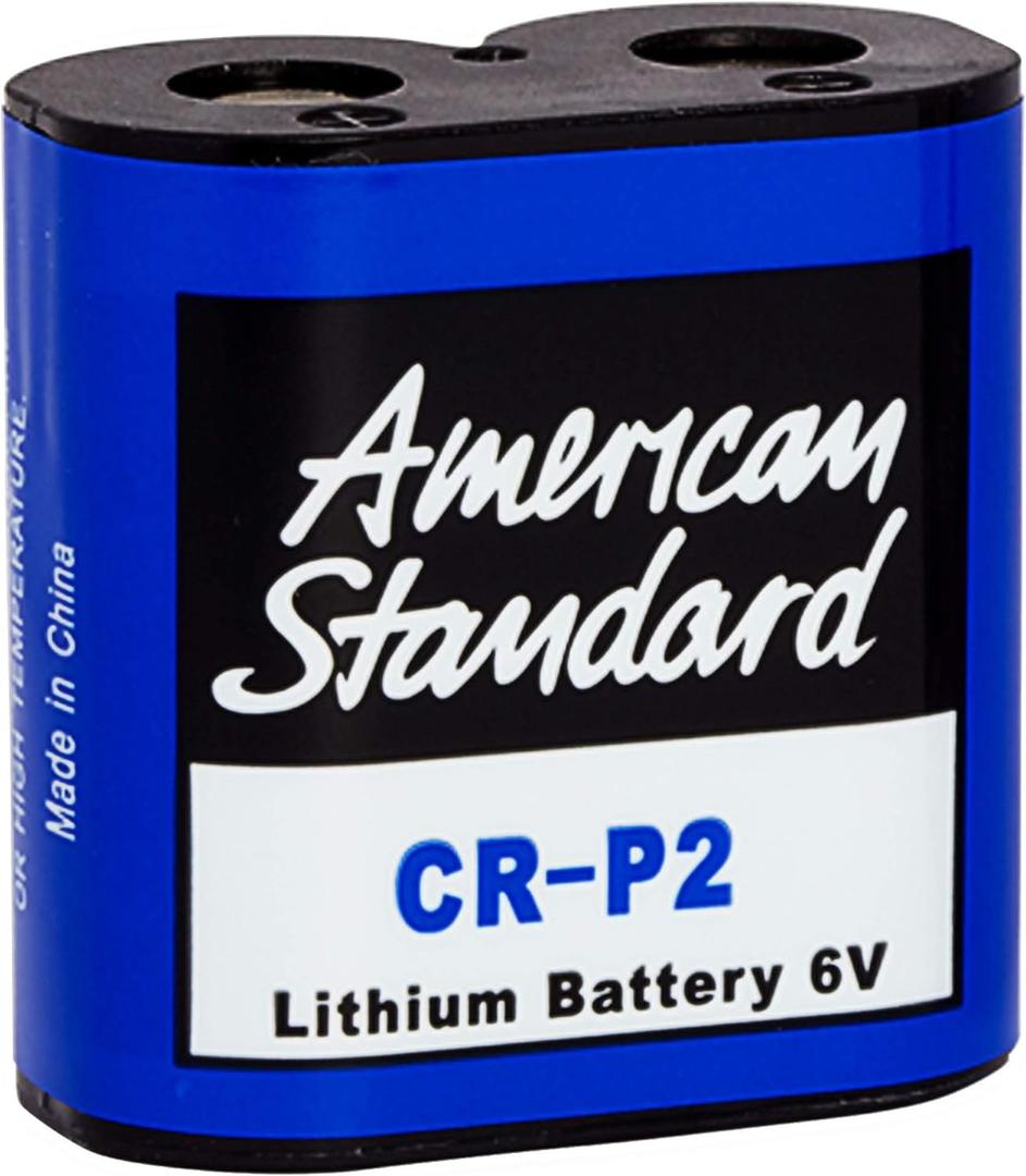 American Standard A923654-0070A Selectronic Battery 6 VCR-P2, Black