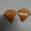 Suclain 48 Pcs Velour Triangle Powder Puff Soft Velour Makeup Puff for Face Powder Makeup Triangle Sponges for Wet and Dry Cosmetic Foundation Loose Mineral Body Tool(Brown)