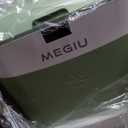 Megiu Car Fridge Portable 12 Volt Refrigerator 23 Quart (22 Liter) Freezer Compressor Cooler 12V/24V DC 110240 V AC for Outdoor, Camping, Travel, Home Use -18~+15 (Green)