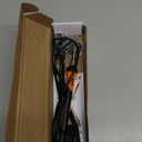 60W Adjustable Temperature Soldering Iron Kit - 9-in-1 With 5 Tips, Solder Wire Stand for Soldering and Repair (Orange)