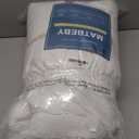 MATBEBY RV King Mattress Pad - Cooling Breathable Mattress Topper, Quilted Fitted Mattress Protector, Pillow Top Mattress Cover with 8-21" Deep Pocket, Soft, Machine Washable, White, 72x80 Inches,White - Checkered, RV King