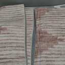 HelloTree Hallway Runner Rug,2.6x8 Moroccan Modern Stripe Carpet Washable Machine Bathroom Runner Bohemian Modern Soft Non Slip Indoor Rug for Entryway Hallway Laundry Room Bedroom-Pink&Khaki