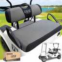10L0L Universal Golf Cart Seat Covers Dress UP Older Golf Cart Durable Breathable Material Fit Like a Glove for EZGO TXT RXV Club Car DS, Easy to Install