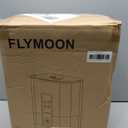 FLYMOON Humidifier for Bedroom, Top Fill 5L Cool Mist Humidifiers with 28dB, Smart Humidifier for Large Room, Plants, Auto-Off, 12H Timer, 50 Hour Runtime,Tuya App Control, Black