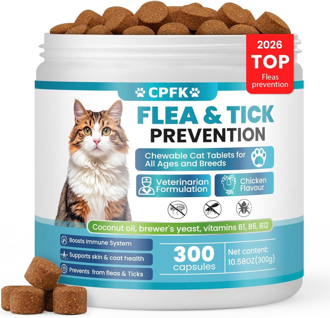 Chewable Flea Treatment for Cats EXP Date: 9/17/2027