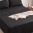 Bedsure Queen Sheet Set - 4 Pieces Soft, Breathable, Cooling Bed Sheets