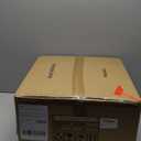 Gold Drum Chandelier, Modern 3-Light Pendant Lighting Fixture with White Fabric Shade for Dining Room, Bedroom, Living Room, Kitchen and Foyer