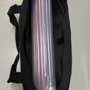 American Mahjong Game Set, 166 Premium White Tiles, 4 All-in-One Color Rack/Pushers, Classic Complete Mahjong Tile Set with Black Carrying Bag