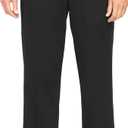 Alfred Dunner All Around Elastic Waist Cotton Short Twill Pants (16, Black)