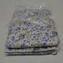 Amazon Basics Lightweight Super Soft Easy Care Wrinkle Free Microfiber 3 Piece Bed Sheet Set with 14-Inch Deep Pockets, Twin, Blue Floral, Floral, Kids, Men & Women Bedding