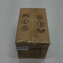 Bubble Crystal Wood Style Wall Sconce Walnut Finish Wall Lamp LED Sconce Rustic Wall light Fixture for Bedroom Living Room Bathroom Farmhouse Hardwired Pared de estilo de madera sconce luz