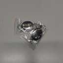 2 Pack ID Badge Holder with Badge Reels Retractable Clip Heavy Duty Vertical Clear ID Card Badge Holders for Work Office Student Nurse