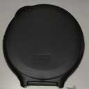 Portable Toilet Seat for 5 Gal Buckets, Camping Toilet with Lid for Adults, Snap-on Toilet Seat for Outdoor, Camping, Hiking, Emergency, Car, Boat (Black)