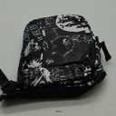 Gothic Bat Halloween Witchy Backpack School Bag Lightweight Bookbag Casual Daypack for Girls Boys Kids Women Men Travel Laptop 16 Inch