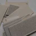 Criusia Underwear Drawer Organizer, 6 Set Foldable Underwear Drawer Organizer and Closet Dividers,Storage Box for Clothes, Socks, Underwear (6 Bins, Beige)