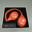 TOZO HT2 Hybrid Active Noise Cancelling Headphones, Wireless Over Ear Bluetooth Headset, 60H Playtime, Hi-Res Audio Custom EQ via App Deep Bass Comfort Fit Ear Cups, for Home Office Travel Red