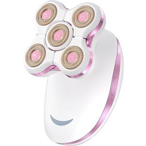 Electric Razors for Women Legs: Rechargeable Body Shaver - Waterproof Wet Dry Hair Remover - Applicable to Facial, Leg, Arm, Bikini Area