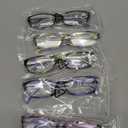 Kerecsen Reading Glasses 5 Pairs Fashion Ladies Readers Spring Hinge with Pattern Print Eyeglasses for Women (Mix Color, 2.75)