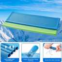4 Pack Cooling Towel (40"x12"), Soft Breathable Chilly Towel, Ice Towel, Microfiber Towel for Yoga, Sport, Running, Workout,Gym, Camping, Fitness, Workout & More Activities(Multicolor)