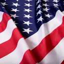 American Flag 5x8 Outdoor - US Durable USA Flags Indoor - Vivid Color Double-Stitched Edges Brass Grommet with Brass Grommets (5X8 FT)
