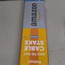 Petbobi Dog Tie-Out Cable and Stake - 20ft Heavy Duty Cable with Spring, No Tangle, 16in Ground Stake, Ideal for Yard, Camping and Beach, Suitable for Small Medium Large Dogs Up to 120 lbs, Blue