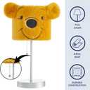 Idea Nuova Disney Winnie The Pooh Figural Plush Shade Table Lamp, 7"D x 7"W x 15.5"H