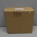 Rattan Effect Resin Bunny Easter Decor, Table Rabbit Easter Decorations, Spring Bunnies Decoration Statue Figurine for Home Farmhouse (Brown, Big-Pair)