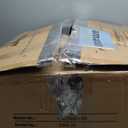 COLAMY Bar Stools Set of 2, Modern Swivel Bar Chairs, Adjustable Faux Leather Upholstered Barstools Counter Height with High Backrest for Bar, Kitchen Island, Dining Room, Brown