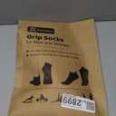 Unenow Unisex Non Slip Grip Socks with Cushion for Yoga Pilates Barre Home & Hospital, Size S