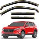 in-Channel Rain Guards for Honda CR-V CRV 2023-2027 LX EX EX-L Sport Hybrid Sport Touring, 2024 2025 2026 Durable Window Visors,Window Deflectors,Vent Visors,Vent Shades,Car Accessories,PC