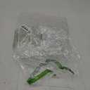 PRETYZOOM Clear Acrylic Napkin Holder - Semicircle Design for Cocktail Paper Napkins and Home Table Decor