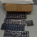 American Mahjong Tiles (1.2,Tiles Only), 166 Mahjong Tile Set with Black Color (Tiles Only)