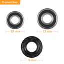 Front Load Washer Tub Bearings and Seal Kit Fit for LG & Kenmore Etc Replacement Part 4036ER2004A 4280FR4048L 4280FR4048E 4036ER4001B