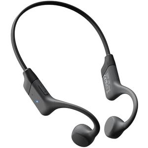 New Bone Conduction Headphones, Open Ear Bluetooth 5.4, Lightweight Skin-Friendly, IPX5 Sweat Resistant, 12Hrs Playtime Sports Wireless Earbuds with Built-in Mic for Running, Gym, Cycling, Outdoor