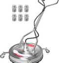 WOJET 22'' Commercial High-Flow Pressure Washer Surface Cleaner 6GPM4500PSI