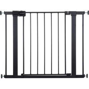Safety 1st Easy Install 28'' Walk Thru Gate, Fits Between 29'' and 38'', Black, 1-Pack,(GA105CBLK)