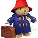 YOTTOY Paddington Bear Collection | Classic Paddington Bear Stuffed Animal Plush Toy w/ Suitcase - 16”H