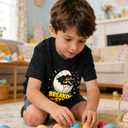 Boys Easter Shirts Kids Cotton Graphic Tees Casual T-Shirts 3-7 Years (5-6 Years, 05 Eggs)