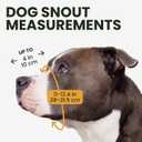 BRONZEDOG Pitbull Dog Muzzle Breathable Metal Basket for Large Dogs Amstaff Staffordshire Terrier Biting Chewing Barking (Leather, Brown)