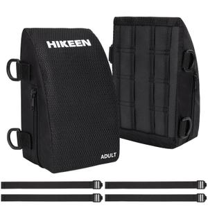 Hikeen Knee Savers for Catchers Catcher Knee Pads for Baseball Softball with Removable Sponge Block Catchers Knee Wedge Catcher Knee Support Gear for Adults