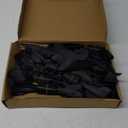 12Pcs Christmas Cabinet Ribbons Bows Decorations Large Silk Knob Covers Easy to Install Kitchen Cabinet Door Ribbon and Bows for Fireplace Festive Decor Xmas Tree Wreath Party Supplies(Black)