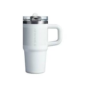 STANLEY Quencher H2.0 Tumbler with Handle and Straw 14 oz | Flowstate 3-Position Lid | Cup Holder Compatible for Travel | Insulated Stainless Steel Cup | BPA-Free | Frost